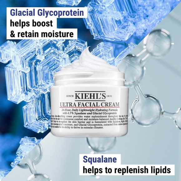 LAST 1! Kiehls Ultra Facial Cream Moisturizer Mini🪞 NEW Bestseller - Picture 3 of 9